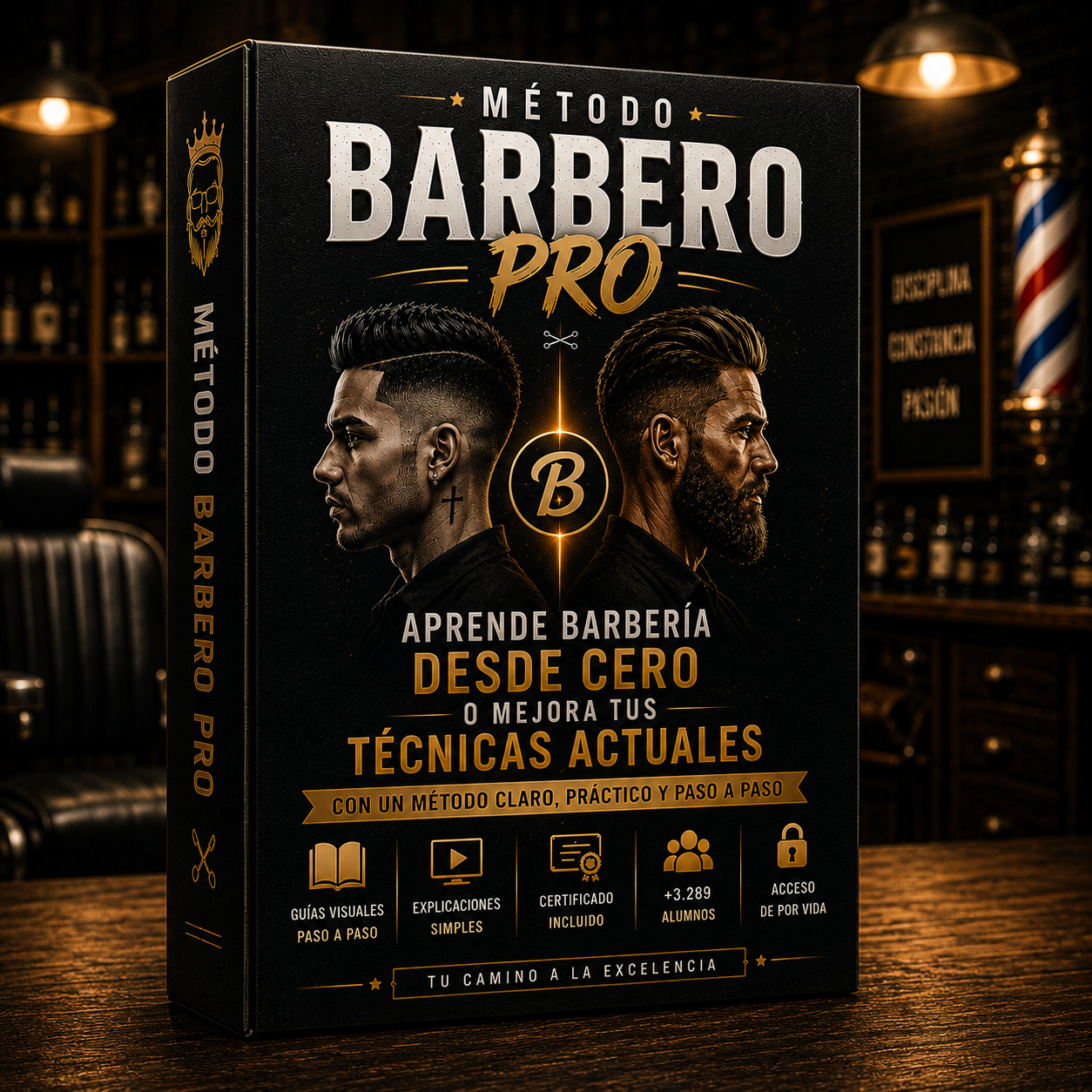METODO BARBERO PRO CURSO COMPLETO + 5 BONUS DE REGALO 🎁