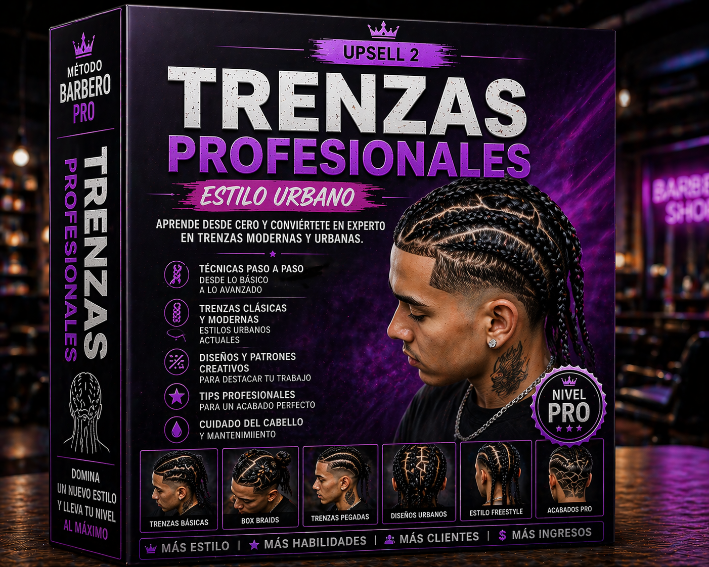 💈 ESPECIALIZACIÓN EN TRENZAS Y ESTILO URBANO